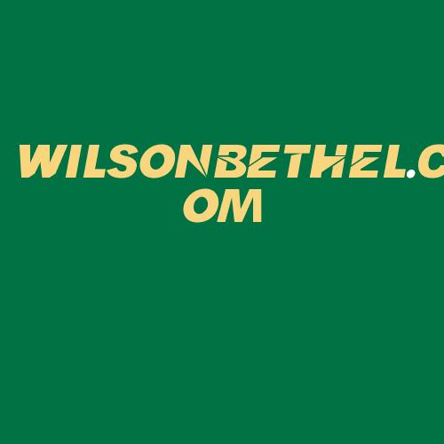 Logo da WILSONBETHEL